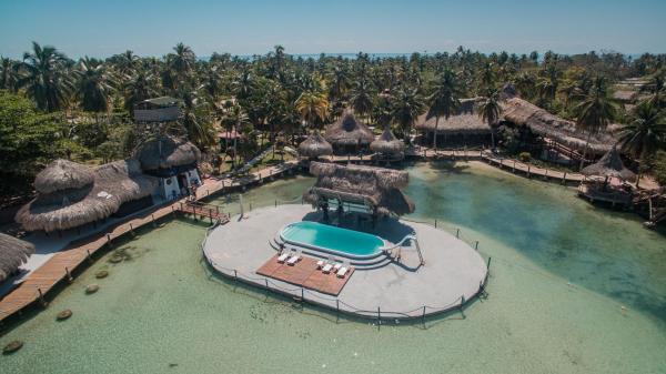 Auf dem Foto ist das Objekt Múcura Club Hotel in der Stadt Isla Mucura zu sehen.