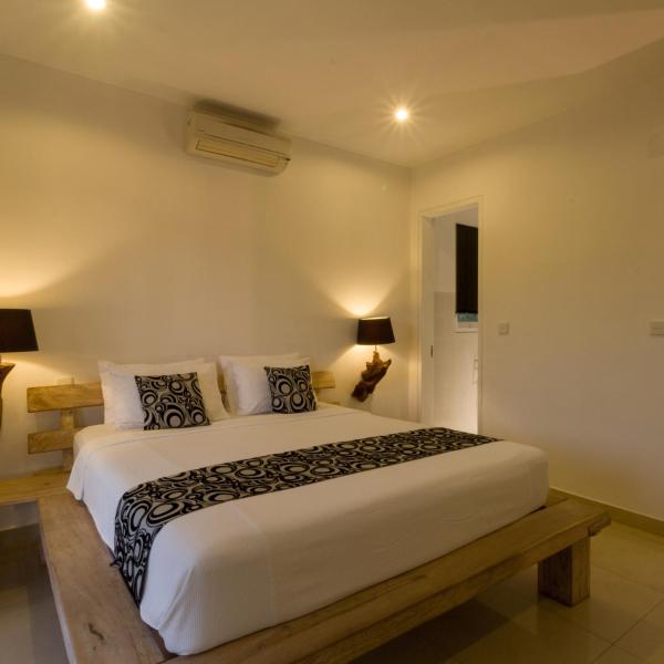 På billedet ses objektet Trisun House beliggende i byen Seminyak.
