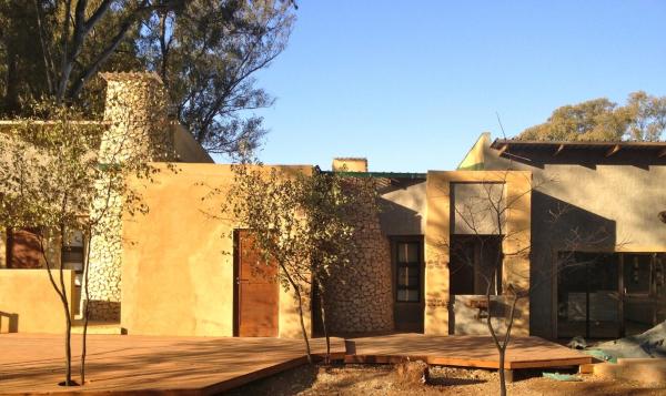 Na fotografii je vidět objekt Damascus Bush Lodge nacházející se ve městě Tornado.