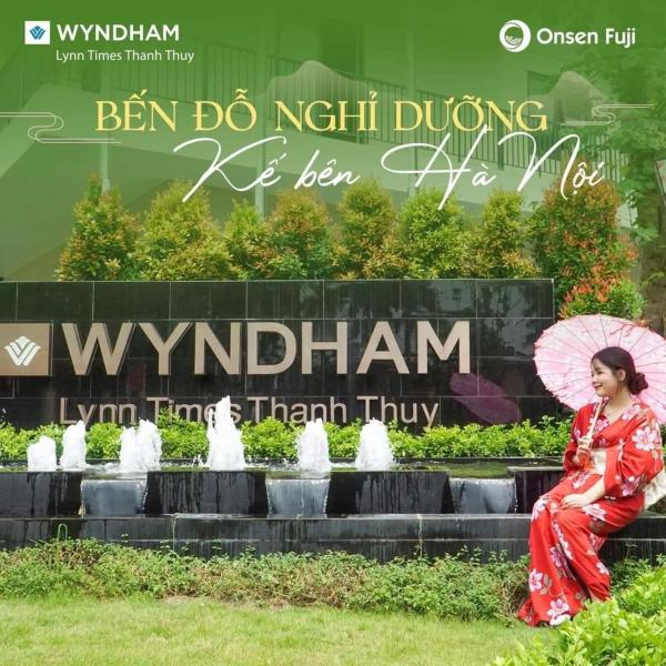Na fotografii je vidět objekt LYNN TIMES THANH THỦY - Khu Nghỉ Dưỡng KHOÁNG NÓNG nacházející se ve městě Phú Thọ.