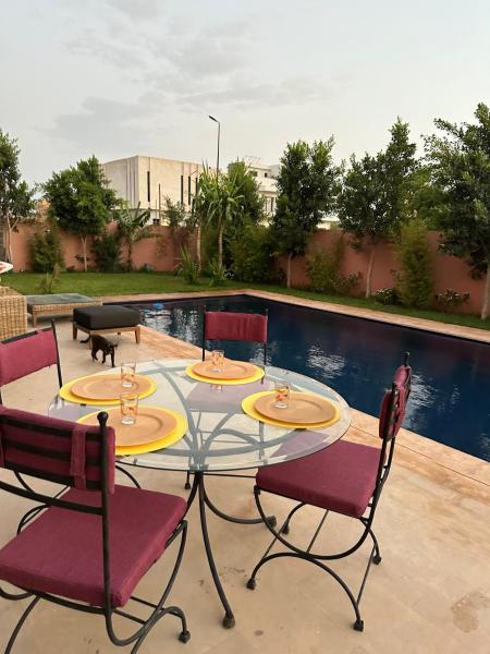 En la foto se muestra el objeto Villa avec pool privé avenue Mohamed 6 zone touristique Agdal ubicado en la ciudad de Marrakech.