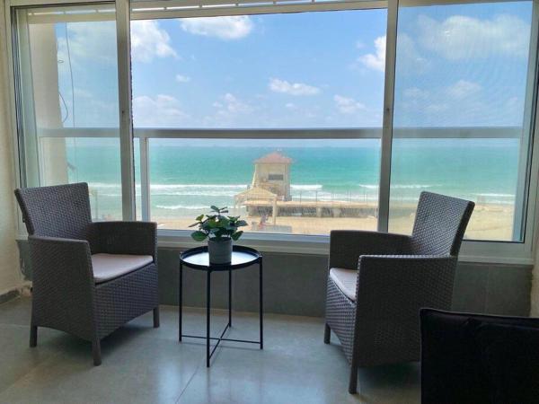 A la foto es mostra l'objecte Seaside cozy apartment situat a la ciutat de Haifa.
