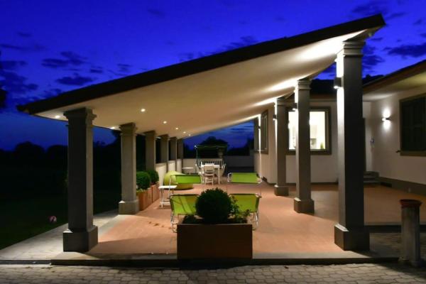 Na foto é possível ver o objeto Relax in villa nella verde Tuscia localizado na cidade de Vetralla.