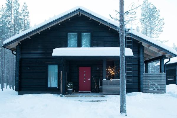 Billede 7: Log-house at Pyhätunturi ski resort.
