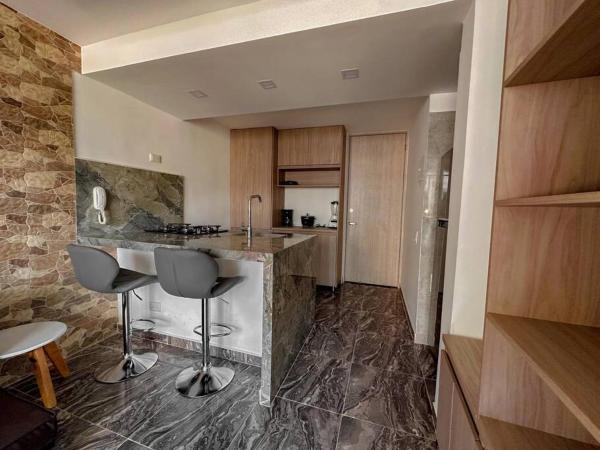 Nella foto è visibile l'oggetto Bello apartaestudio Alto Living situato nella città di Cali.