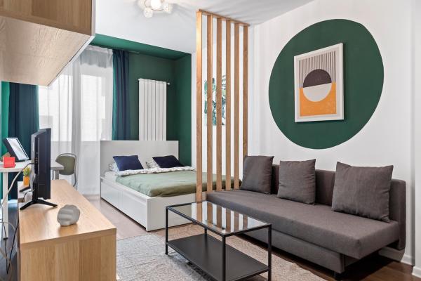 A la foto es mostra l'objecte Novum Dream Studio situat a la ciutat de Bucarest.