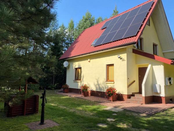På billedet ses objektet Agroturystyka Zacisze Guciów beliggende i byen Guciów.