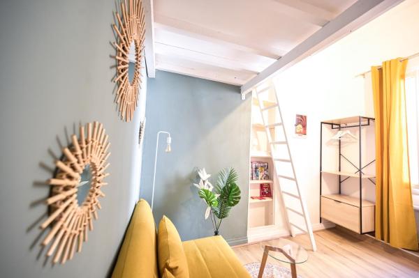 Le Saint-Georges : Studio toulousain typique, Toulouse
