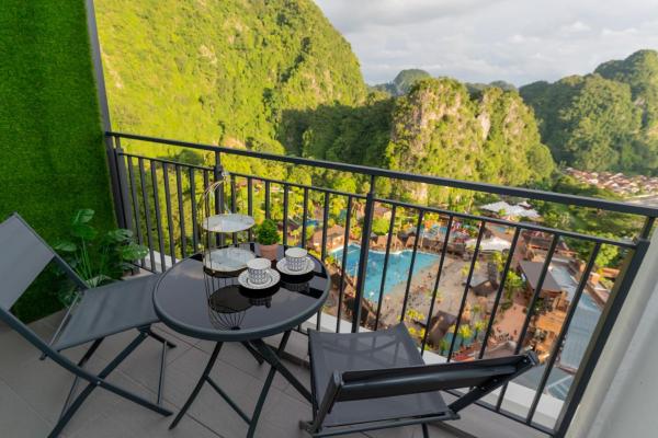 Na fotografii je vidět objekt Ipoh Tambun Lost World Sunway Onsen Suite 2R 8Pax Mira Theme Park View nacházející se ve městě Ipoh.