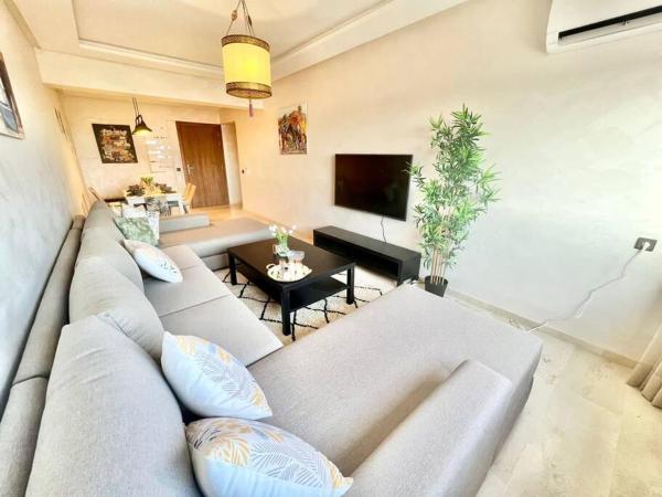 En la foto se muestra el objeto Cozy&Elegant apartment/pool/city center/Gueliz ubicado en la ciudad de Marrakech.
