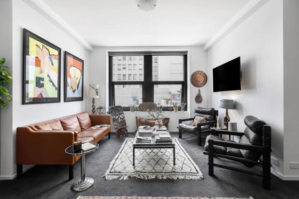 På bildet vises objektet 'Eclectic on Degraves St' A High-End Heritage Abode som ligger i byen Melbourne.