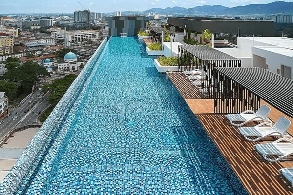 Na fotografii je vidět objekt The Horizon Ipoh Infinity Pool 5 to 9pax nacházející se ve městě Ipoh.