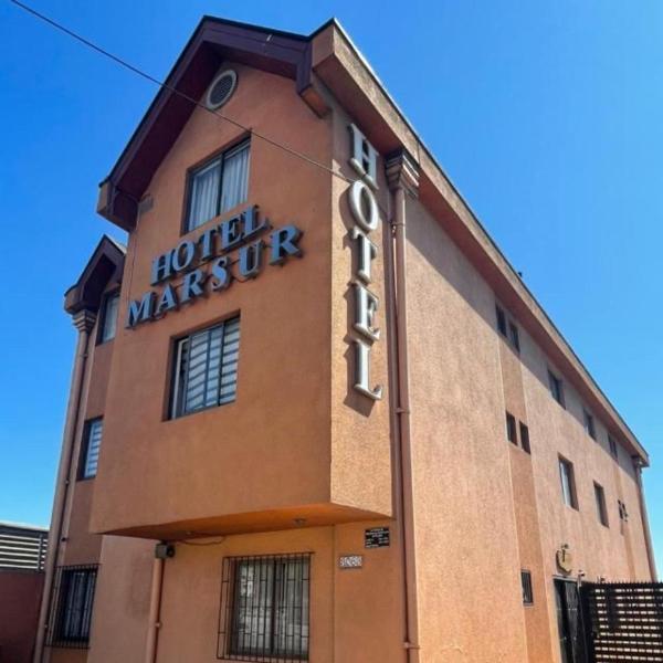 A la foto es mostra l'objecte Hotel Mar Sur situat a la ciutat de Talcahuano.