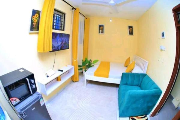Na fotografii je vidět objekt Coral Apartments nacházející se ve městě Nyali.