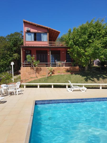 A la foto es mostra l'objecte Casa de 3 quartos em condomínio em Geriba situat a la ciutat de Búzios.