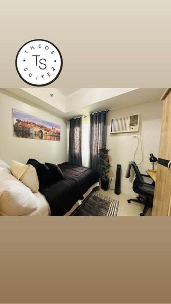 Na fotografii je vidět objekt THEOS SUITE 2@TheGrassResidences nacházející se ve městě Manila.