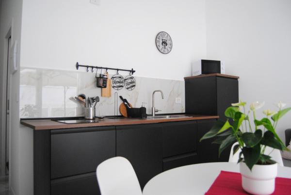 A la foto es mostra l'objecte Kisto a casa situat a la ciutat de Bari.