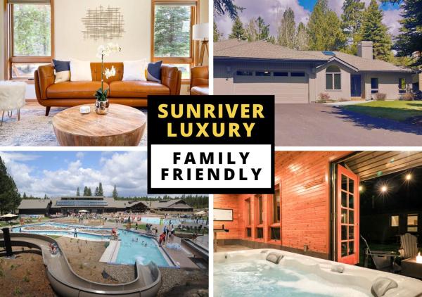 På billedet ses objektet Sunriver Cascade House beliggende i byen Sunriver.