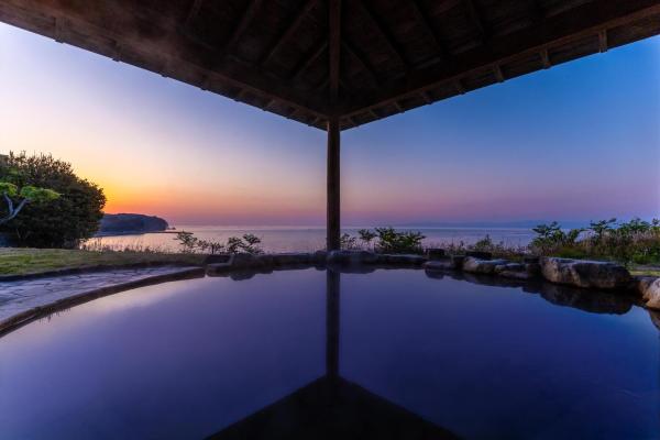 Na fotografii je vidět objekt Spa and Resort Hotel Solage Oita Hiji Beppuwan nacházející se ve městě Beppu.