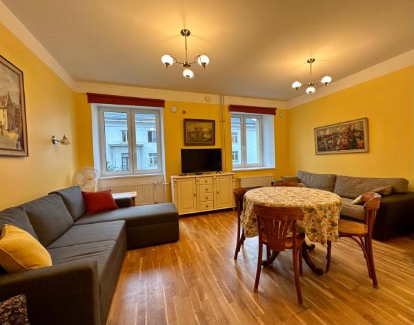 A la foto es mostra l'objecte Apartment in City Center situat a la ciutat de Tartu.