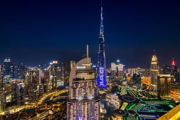 På billedet ses objektet Triplex Paradise Penthouse beliggende i byen Dubai.