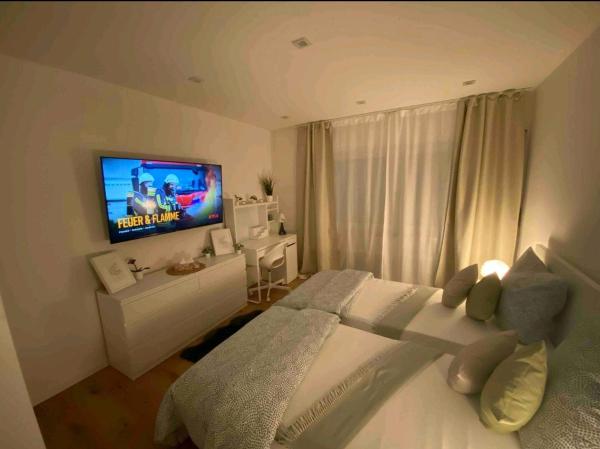 A la foto es mostra l'objecte Near Messe and Playmobil Funpark between Nürnberg and Schwabach , Free parking , Netflix , 24h Self Check-in situat a la ciutat de Schwabach.