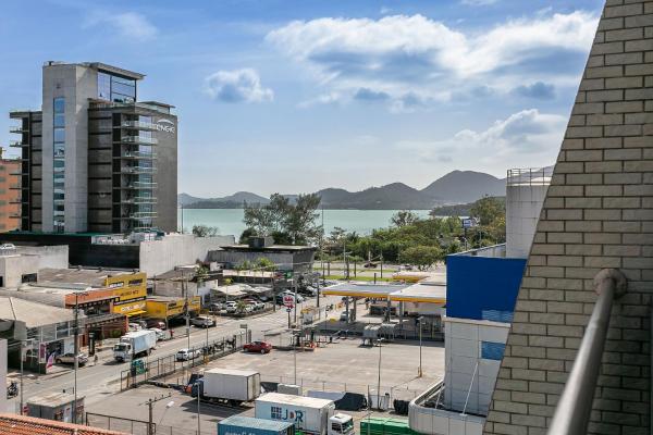 På billedet ses objektet WI-FI 150mb | Sacada com Vista MAR #CA50 beliggende i byen Florianópolis.
