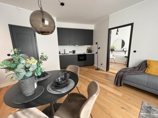 A la foto es mostra l'objecte Cozy Apartment in Old Town Tartu situat a la ciutat de Tartu.