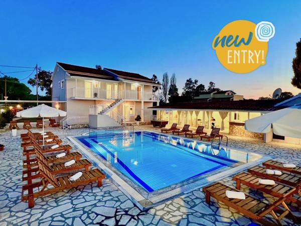 A la foto es mostra l'objecte Sidari Beach Villa with private pool by DadoVillas situat a la ciutat de Agios Ioannis.