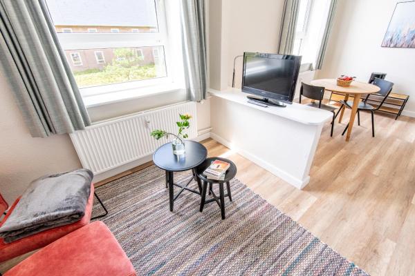 Na fotografii je vidět objekt Steger-Hüs Wohnung 22 nacházející se ve městě Rantum.