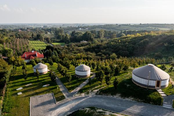 A la foto es mostra l'objecte Jurta Rokitek61 situat a la ciutat de Sandomierz.