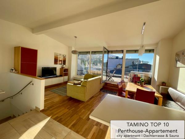 A la foto es mostra l'objecte Penthouse TAMINO TOP 10 situat a la ciutat de Schladming.
