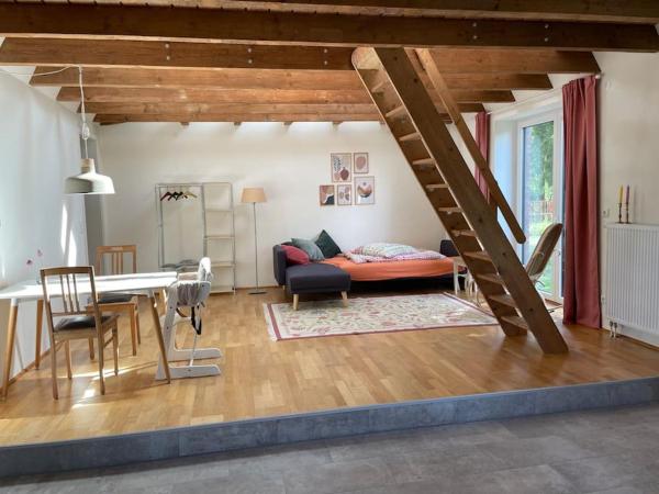 A la foto es mostra l'objecte Bezauberndes Gästehaus auf dem Lande situat a la ciutat de Fischerhude.