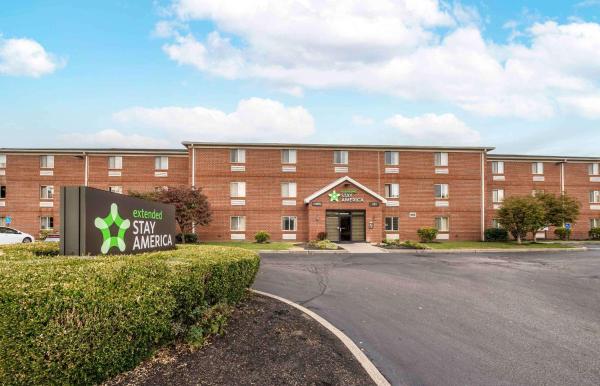 Na fotografii je vidět objekt Extended Stay America Suites - Evansville - East nacházející se ve městě Stevenson.
