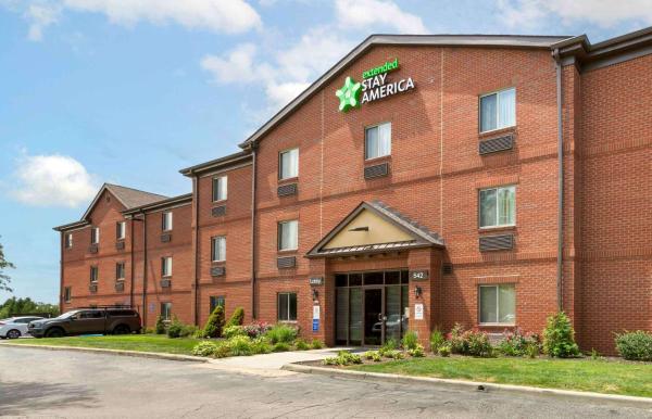 Na fotografii je vidět objekt Extended Stay America Suites - Toledo - Maumee nacházející se ve městě Maumee.
