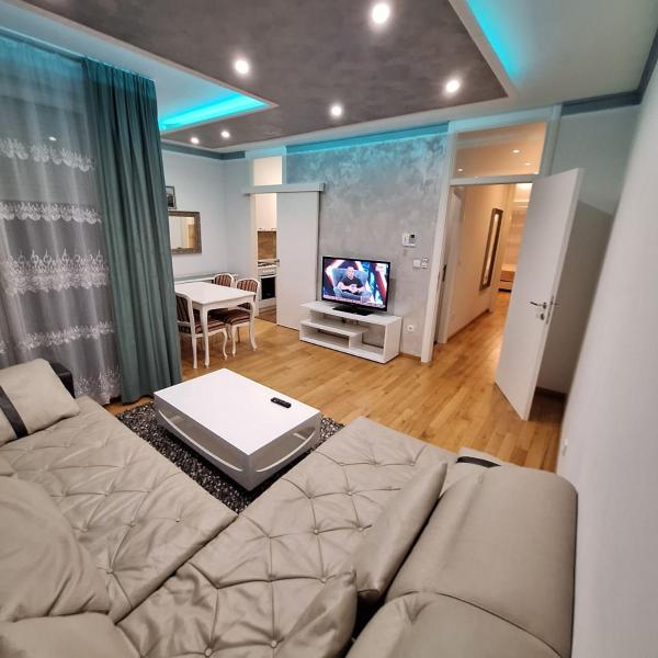 A la foto es mostra l'objecte Elegantna oaza apartment situat a la ciutat de Banja Luka.