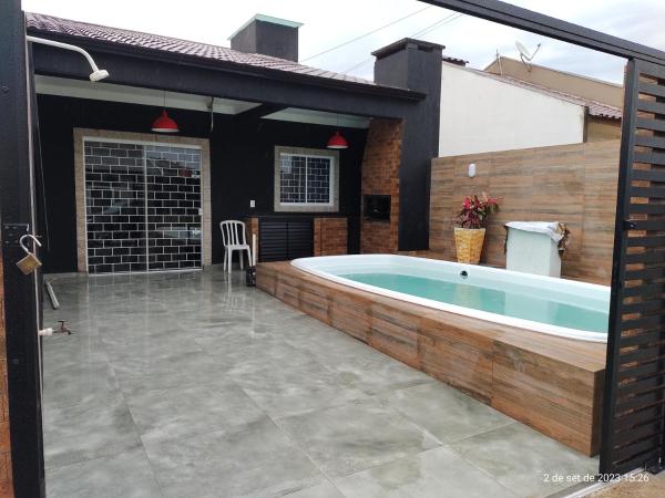 Na fotografii je vidět objekt Casa Nova com Piscina 3 quartos nacházející se ve městě Brejatuba.