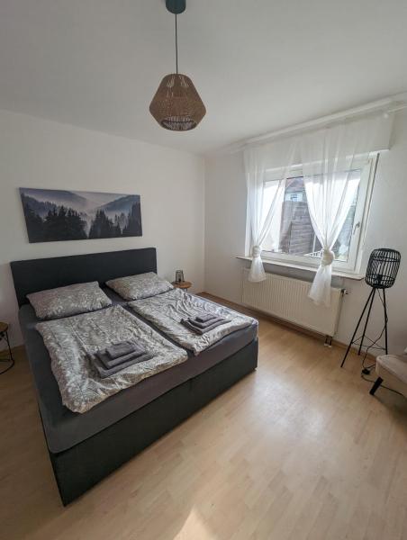 Na fotografii je vidět objekt Ferienwohnung Mila, Scheidt nacházející se ve městě Scheidt.