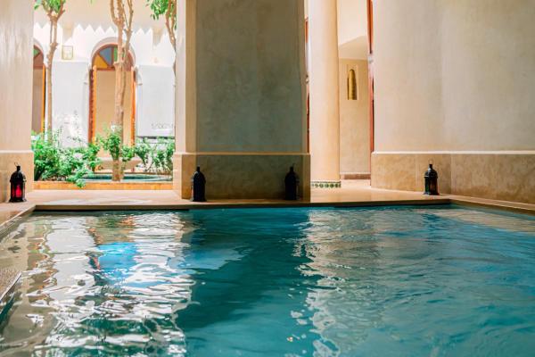 En la foto se muestra el objeto Riad Dar Zaouia ubicado en la ciudad de Marrakech.