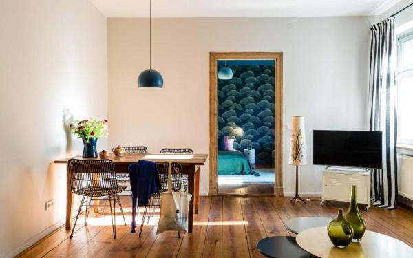 A la foto es mostra l'objecte 1 Bedroom Home - cosy and design H33 situat a la ciutat de Berlín.