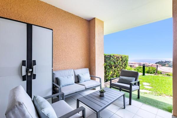 A la foto es mostra l'objecte Résidence le Village de Cap Esterel - maeva Home - Appartement moderne 2 pièces 4 personnes - Prestige - super Home MAE-4494 situat a la ciutat de Saint-Raphaël.