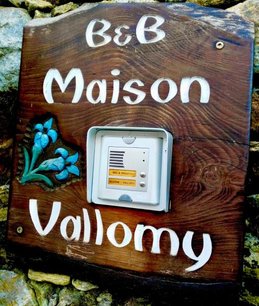 Nella foto è visibile l'oggetto B&B Maison Vallomy situato nella città di Lillianes.