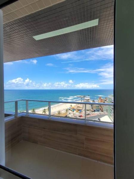 Lindo e novo apto com vista para o mar de Pituba c/garagem, Salvador