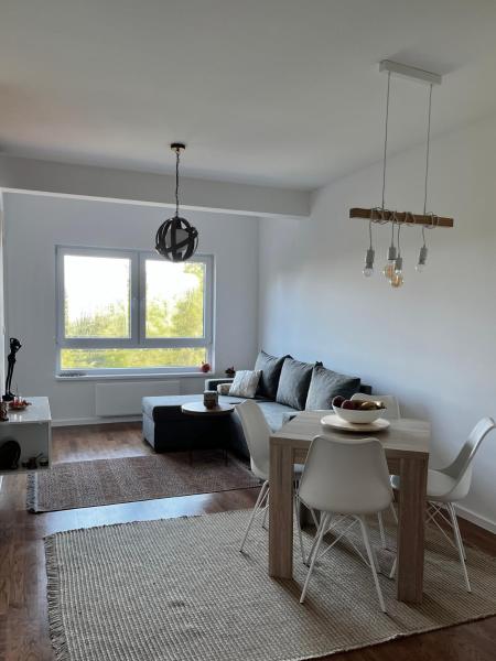 Na fotografii je vidět objekt Apartment Trebevic Nature nacházející se ve městě Brus.