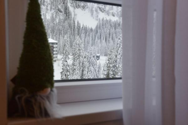Na zdjęciu widoczny jest obiekt Apartman Bella Vista Jahorina - pogled na stazu położony w mieście Jahorina.