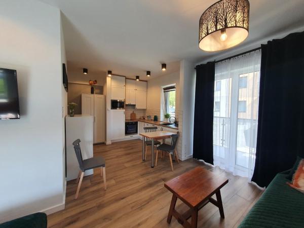 A la foto es mostra l'objecte Apartament Grunwald situat a la ciutat de Łańcut.