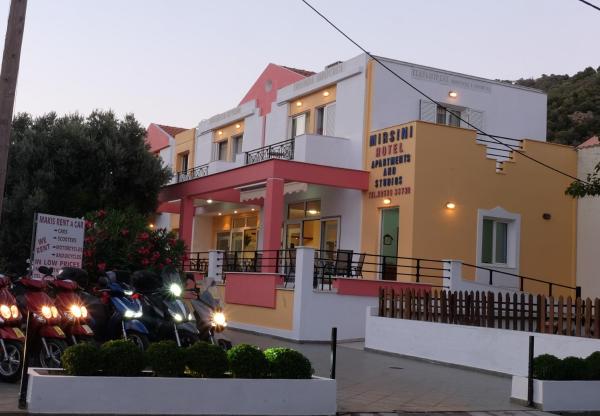Nella foto è visibile l'oggetto MIRSINI HOTEL situato nella città di Trýgonas.
