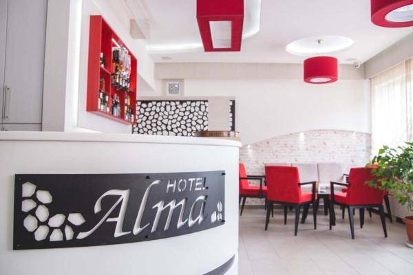 A la foto es mostra l'objecte Garni hotel Alma situat a la ciutat de Pirot.