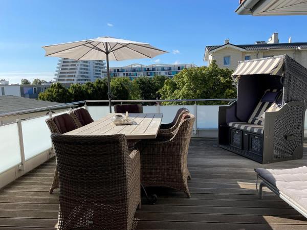 A la foto es mostra l'objecte Penthouse SeaSide situat a la ciutat de Grömitz.