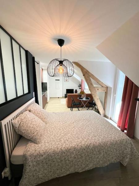 På billedet ses objektet /Sacré studio/Parking privé/Wifi beliggende i byen Rodez.